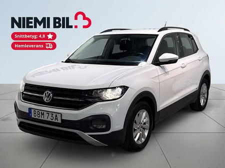 Volkswagen T-Cross 1.0 TSI 95hk Motorvärmare Låg Skatt S/V-hjul