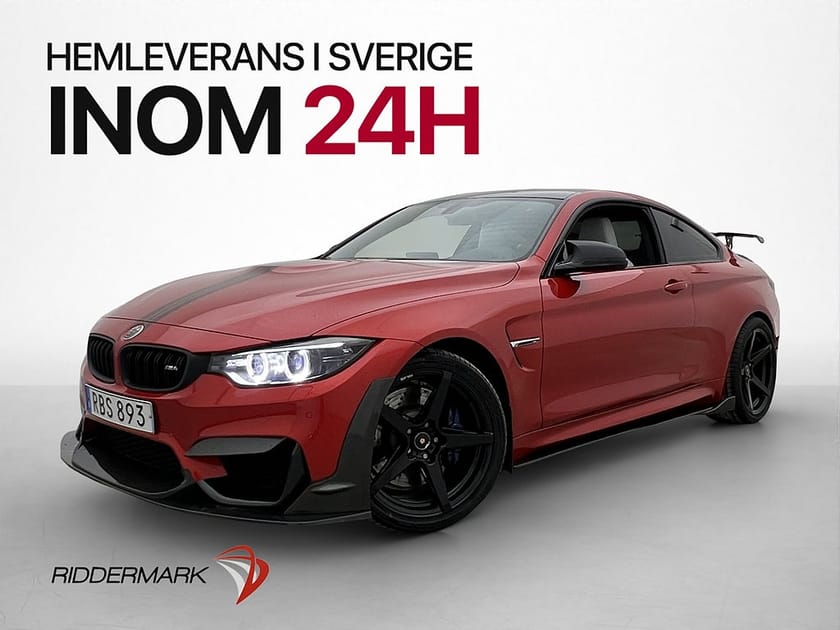 Bild 3 av BMW M4 Coupé 431hk HUD Navi Shadow Comfort Läder