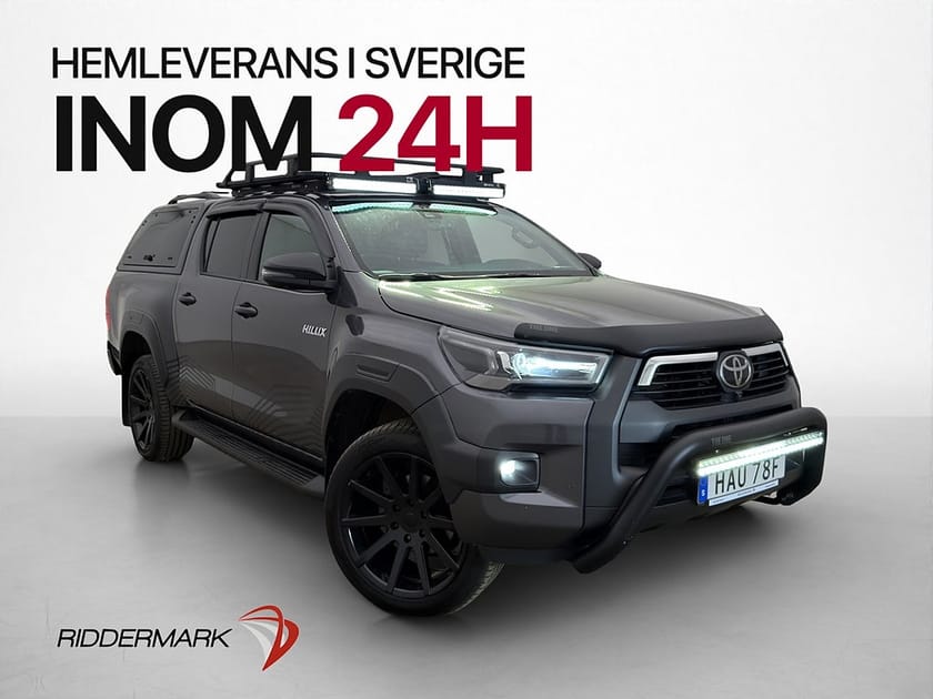Bild 3 av Toyota Hilux Dubbelhytt Invincible 2.8 4WD Dragkrok JBL Diff Kåpa Moms