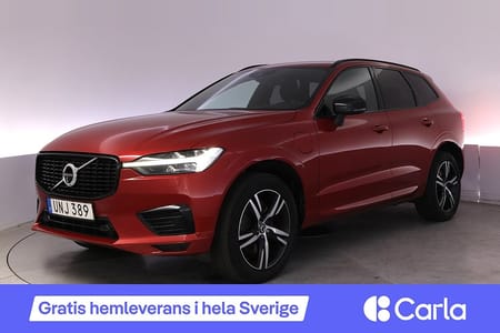 Volvo XC60 T8 AWD Recharge R-Design Drag Pano H/K HUD Elstol