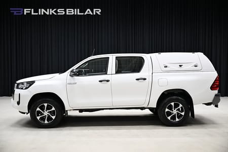 Toyota Hilux Dubbelhytt 2.4 AWD 150HK Dubbelhytt|Kåpa|Drag|Lågmil|Leasbar