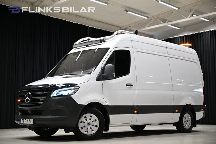 Bild 2 av Mercedes-Benz Sprinter 316 CDI Panel Van Automat|Servicebil|Inredd|Kompressor|Uppvärmt-skåp