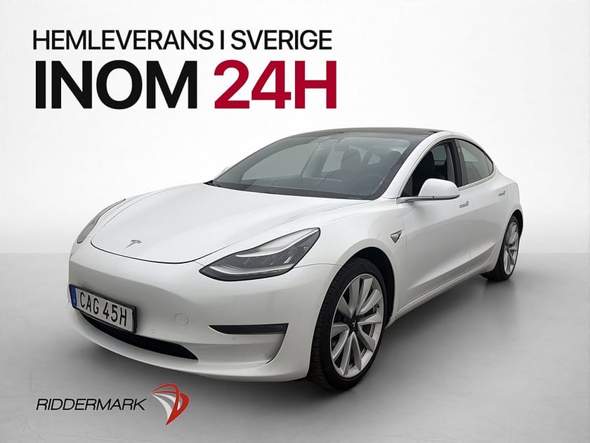 Bild 4 av Tesla Model 3 Long Range AWD 440hk Autopilot Kamera Drag