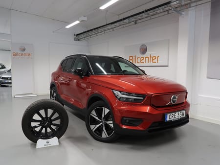Volvo XC40 Recharge Plus V-däck ingår-Kamera-Navi-BLIS-Carplay