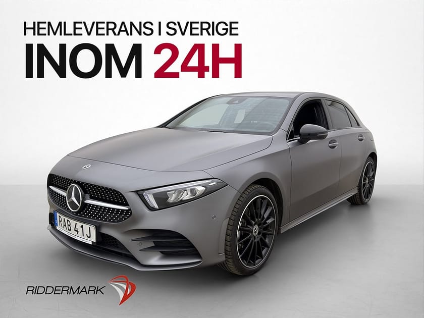 Bild 3 av Mercedes-Benz A 250 e 218hk AMG Night Skinn Värmare Kamera