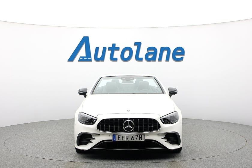 Bild 5 av Mercedes-Benz AMG E 53 4MATIC+ Cabriolet E53 4M+ Cabriolet, Burmester®, HUD, 360°, Värmare 435hk