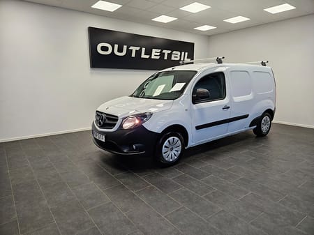Mercedes-Benz Citan 109 CDI Maxi Lång 90hk Dragkrok Nyservad Ny kamrem MOMS
