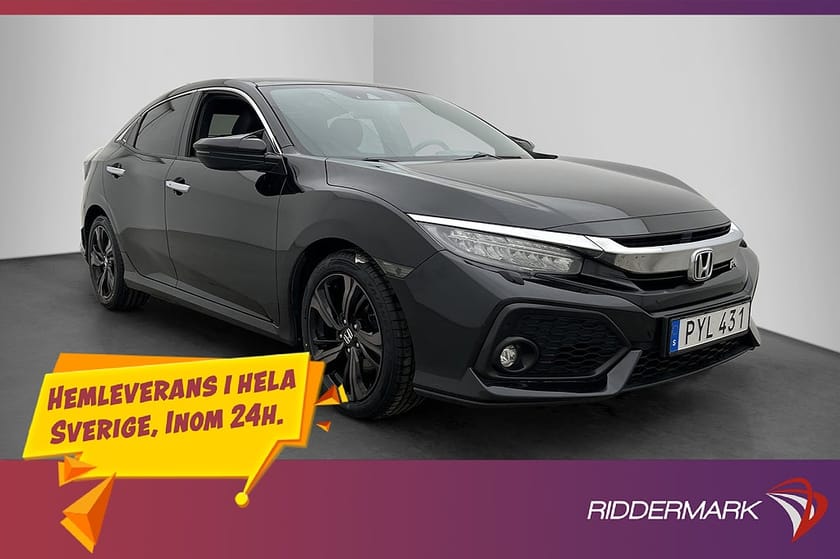 Bild 1 av Honda Civic 1.5 i-VTEC Turbo Kamera Navi T-Lucka