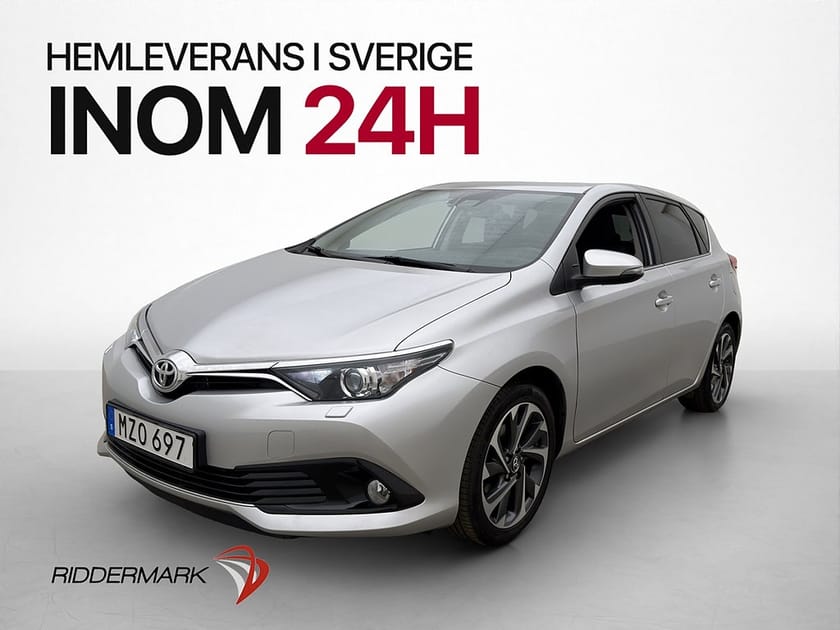 Bild 1 av Toyota Auris 1.2 116hk Active Plus Kamera 2 Brukare