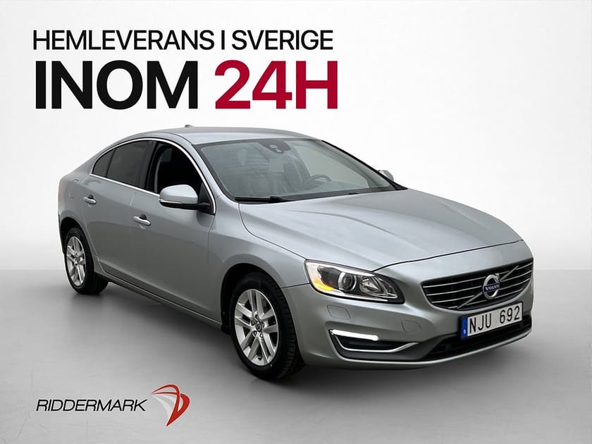 Bild 1 av Volvo S60 D4 Momentum Läder Värmare Rattvärme P-Sensorer