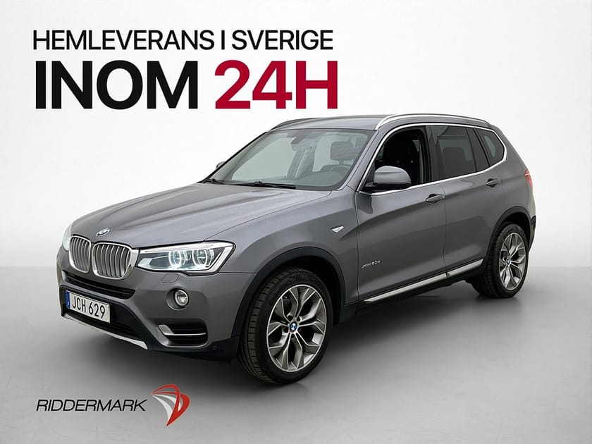 Bild 3 av BMW X3 xDrive20d 190hk xLine H/K Skinn Drag Navi Farthållare