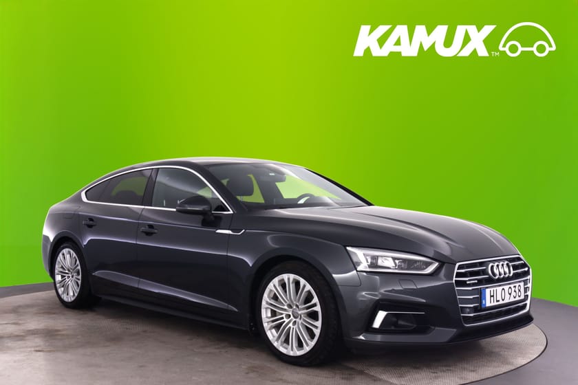 Bild 1 av Audi A5 Sportback 45 TFSI quattro 245hk Cockpit Navi Drag B&O Värm Keyless Adpt Farthållare