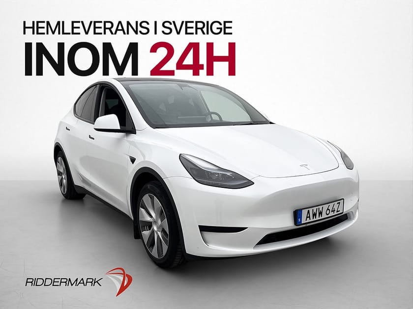 Bild 1 av Tesla Model Y Standard Range RWD Panorama Värmepump AP Drag Moms