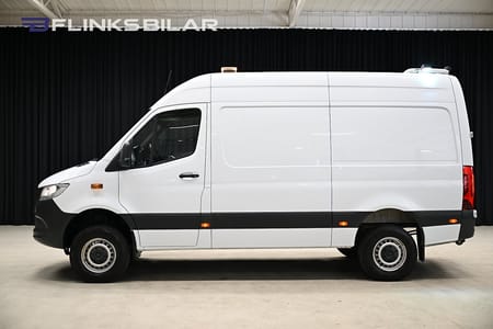 Mercedes-Benz Sprinter 316 CDI 4x4 Panel Van 163HK Automat|Servicebil|V-Inredd|Kran|SeUtr!