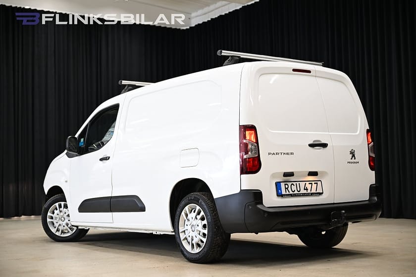 Bild 4 av Peugeot Partner Utökad Last 130HK L2|Automat|V-Inredd|Drag|Värmare|Lågmil|Leasbar