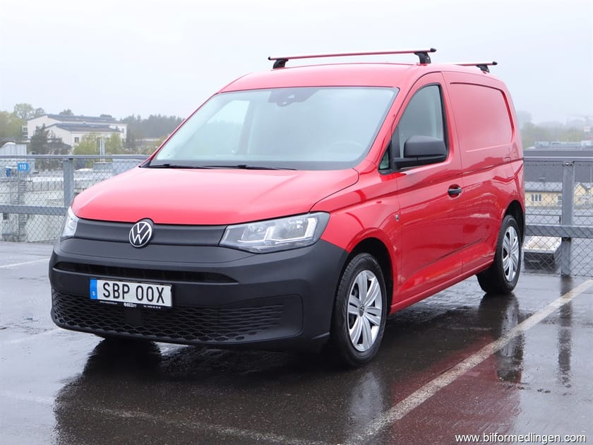 Bild 1 av Volkswagen Caddy Cargo 2.0 TDI 122hk S/V-hjul Värmare Moms