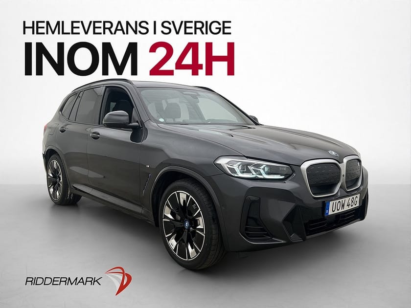 Bild 1 av BMW iX3 286hk M-Sport Pano HuD H/K 360°-K Navi Carplay