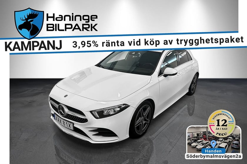 Bild 1 av Mercedes-Benz A 180 7G AMG Line/SUPERDEAL 3,95%/B-KAM/KEY LESS/CARPLAY
