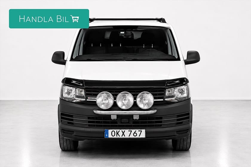 Bild 2 av Volkswagen Transporter T28 150hk MOMS DSG Dubbeldörr 4M D-Värm Drag