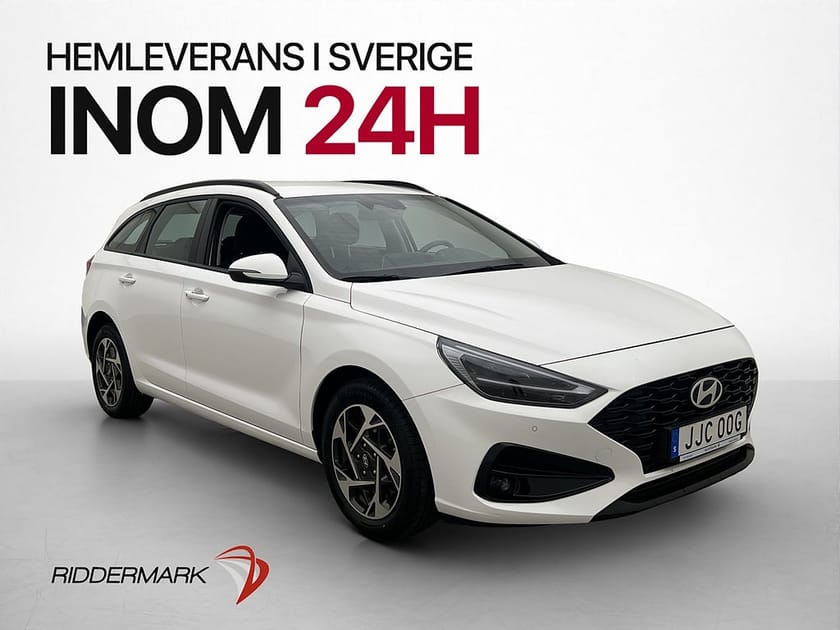 Bild 1 av Hyundai i30 Kombi 1.0 T-GDI 100hk Kamera Rattvärme Navigation