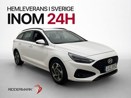 Hyundai i30 Kombi 1.0 T-GDI 100hk Kamera Rattvärme Navigation