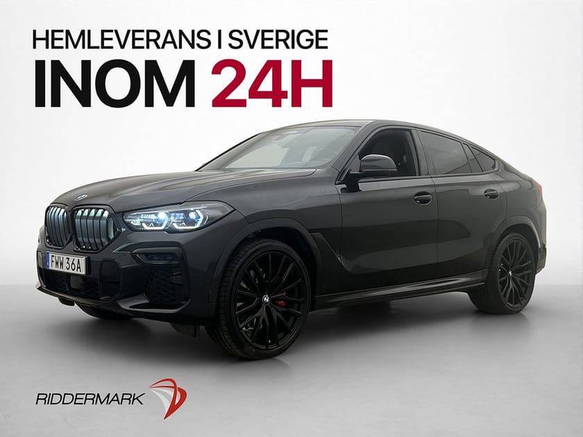 Bild 3 av BMW X6 xDrive40i M Sport Sky Lounge B&W Laser 360° HuD Drag