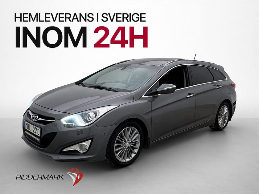 Bild 3 av Hyundai i40cw cw 136hk Business Pano Infinity Navi Skinn Drag
