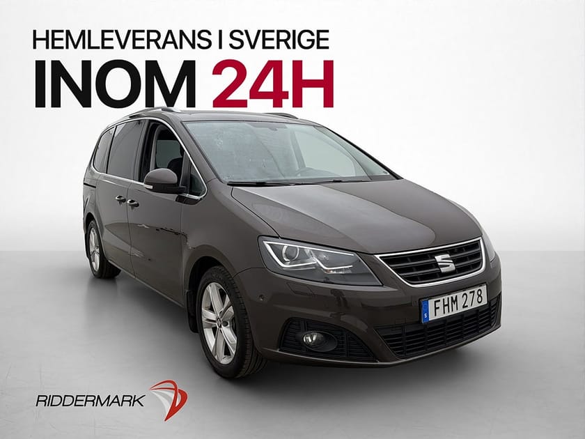 Bild 1 av SEAT Alhambra 2.0 TDI 184hk 7-Sits Värmare Dragkrok Kamera
