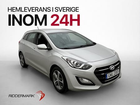 Hyundai i30 Kombi 110hk Comfort Två-Bruk M&K-Värm P-Sensorer