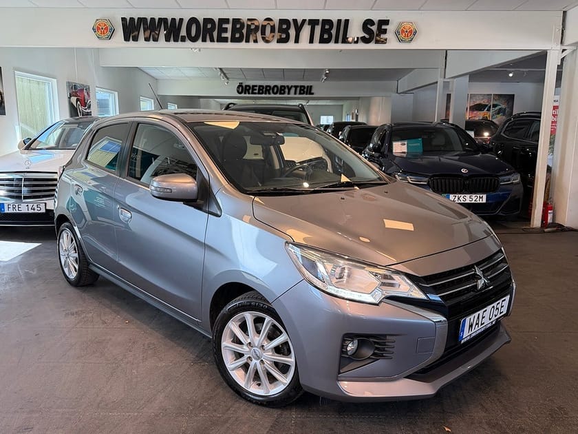 Bild 1 av Mitsubishi Space Star 1.2 MIVEC INVECS-III CVT B-kamera Keyless Farthållare
