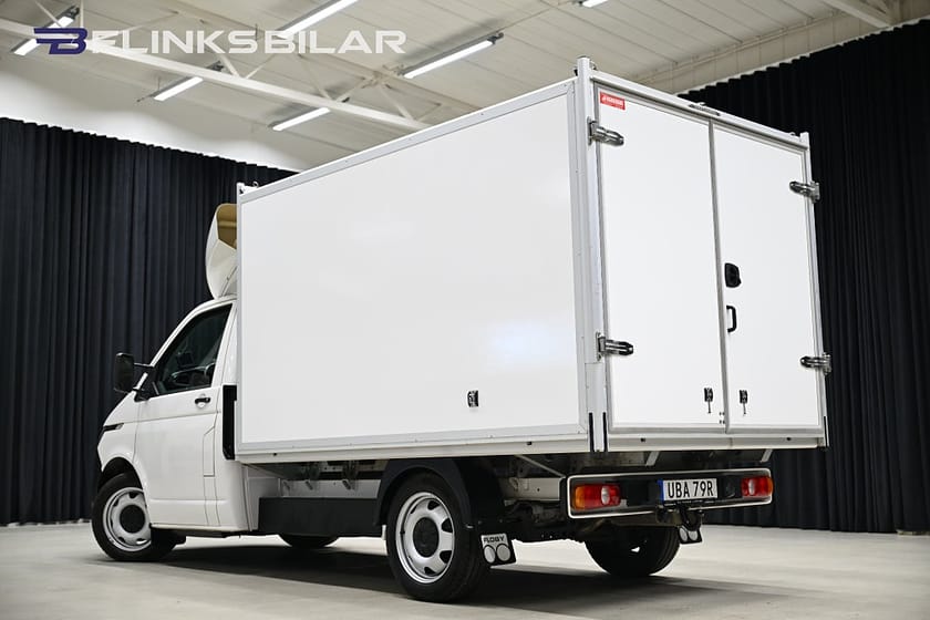 Bild 4 av Volkswagen Transporter Chassi Cab DSG 204HK Påbyggnad|Volymskåp|Lågmil|Karossan|Leasbar