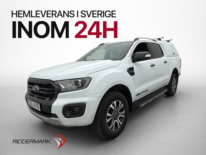 Bild 3 av Ford Ranger Dubbelhytt Wildtrak 213hk 4x4 Ny-Kamrem Värm Drag Diff Moms