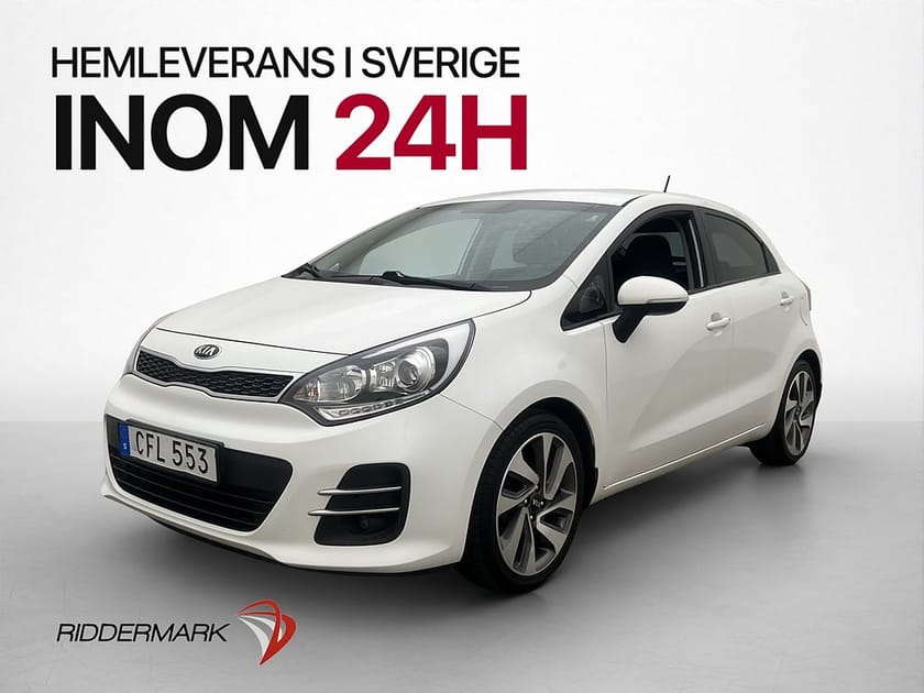 Bild 3 av Kia Rio 1.2 CVVT 84hk GLS Dragkrok Backkamera Navi Rattvärme