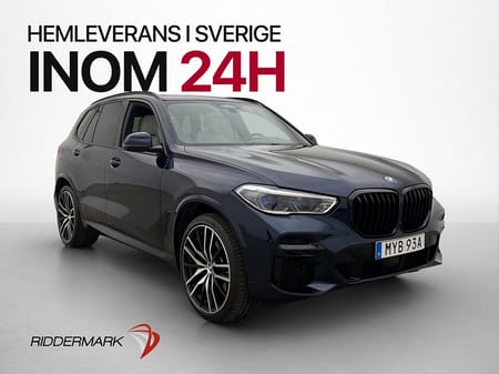 BMW X5 xDrive45e iPerformance 394hk M-Sport Pano B&W HuD Luftfjäd.