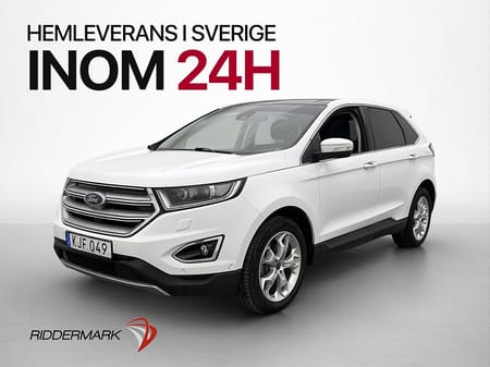 Ford Edge AWD 210hk Panorama Värmare Kamera Navi Skinn Drag