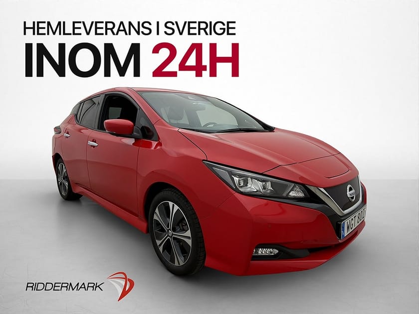 Bild 1 av Nissan Leaf 150hk N-Connecta 360° Kamera Navi Rattvärme MOMS