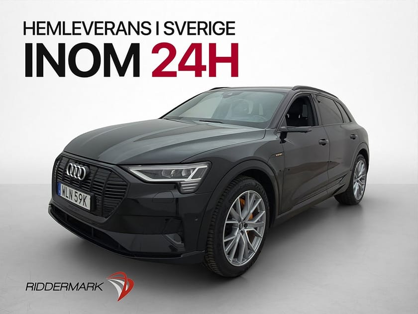 Bild 4 av Audi e-tron 55 quattro S Line Matrix Pano B&O HuD Skinn Drag