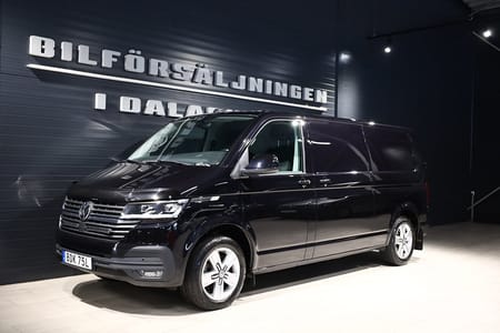 Volkswagen Transporter T32 204hk / Lång / DSG / Inredning / Dubbla skjutdörrar