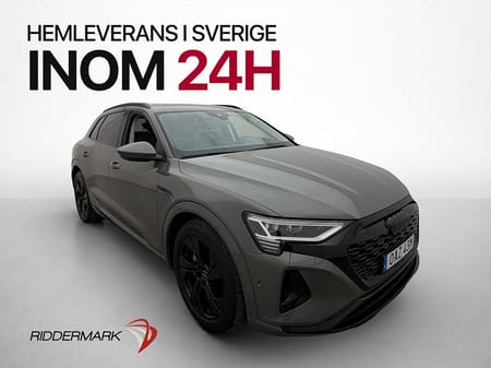 Audi Q8 55 e-tron quattro q8-e-tron Q 408hk Pano B&O 360 Drag Luft Moms