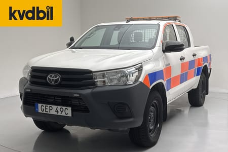 Toyota Hilux Dubbelhytt 2.4 D 4WD (150hk) Lågmilad Kamera