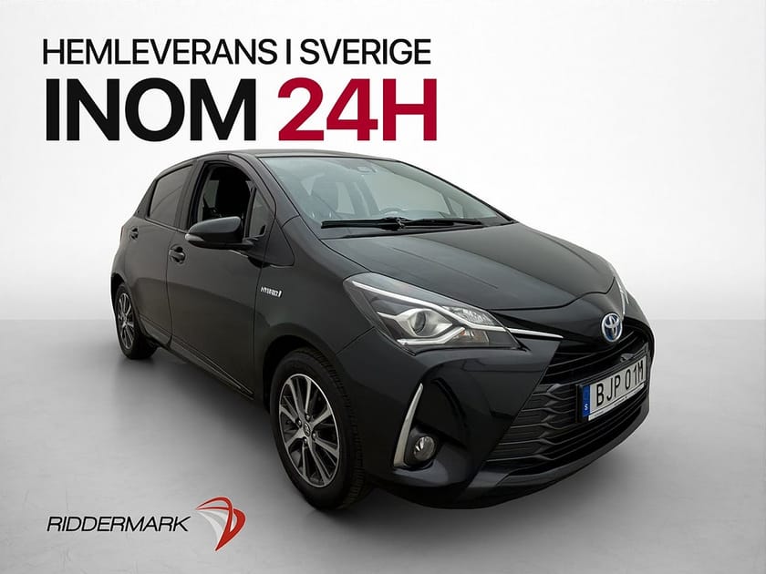Bild 1 av Toyota Yaris Hybrid e-CVT 101hk B-Kamera Carplay