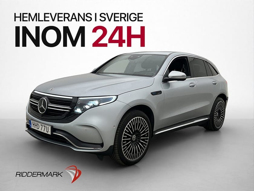 Bild 3 av Mercedes-Benz EQC 400 4MATIC 4M AMG Värmare Taklucka Burmester Drag