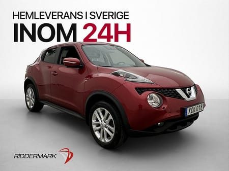 Nissan Juke 1.6 117hk M/K-Värmare 360°Kamera Navi Bluetooth