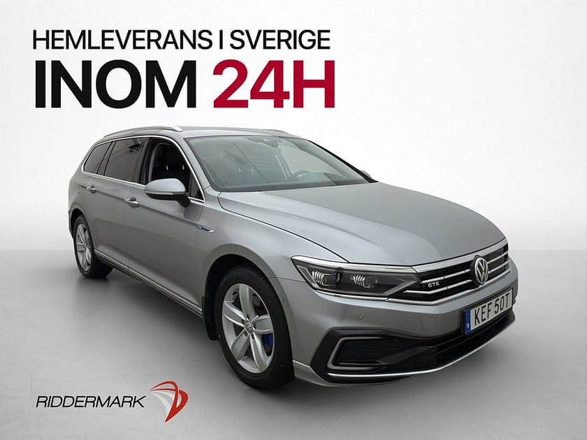 Bild 1 av Volkswagen Passat Sportscombi GTE 218hk Värmare Matrix Värmare Navi Drag