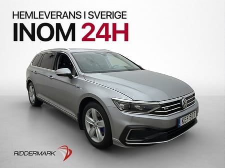 Volkswagen Passat Sportscombi GTE 218hk Värmare Matrix Värmare Navi Drag