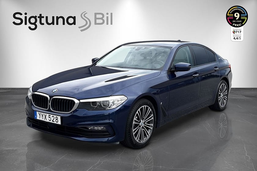 Bild 1 av BMW 530e iPerformance Sedan Steptronic Sport line / B-Kamera