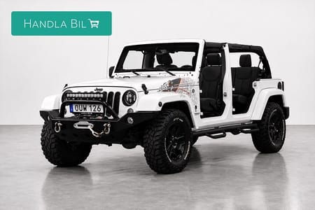 Jeep Wrangler Unlimited 3.6 V6 4WD Winsch Navi Dragkrok
