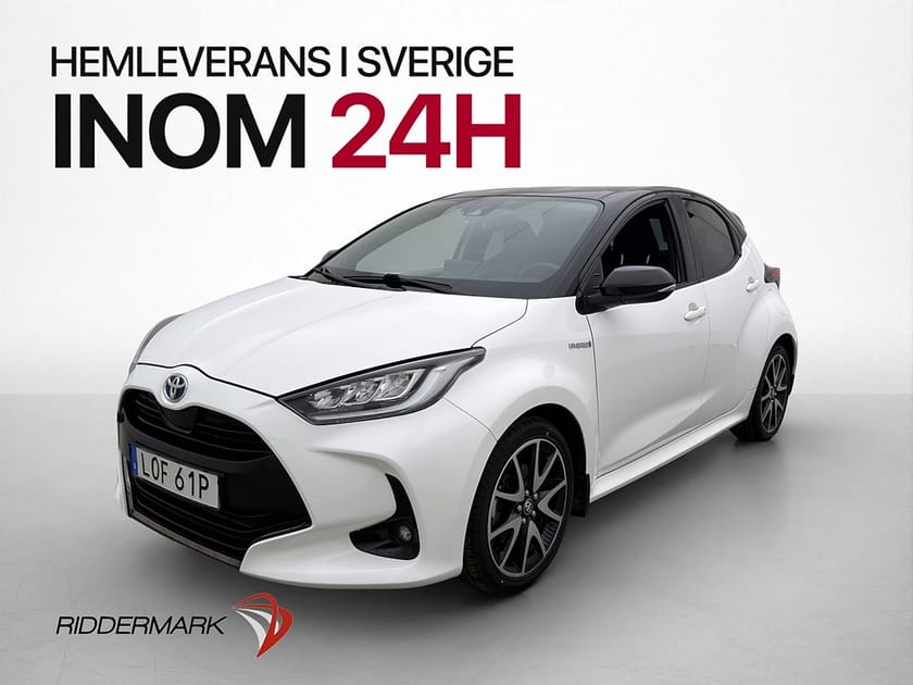 Bild 3 av Toyota Yaris Hybrid Style Halvskinn Kamera Adapt-Fart