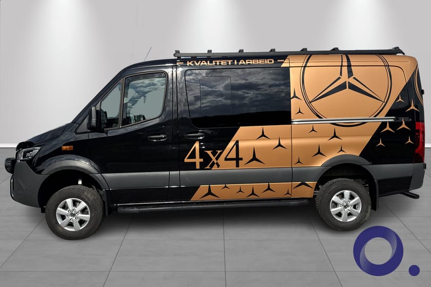 Bilde 2 av Mercedes-Benz Sprinter 319 CDI 4x4 Panel Van 4x4|Carplay|Cruise|Webasto|Lazer|H.feste +++