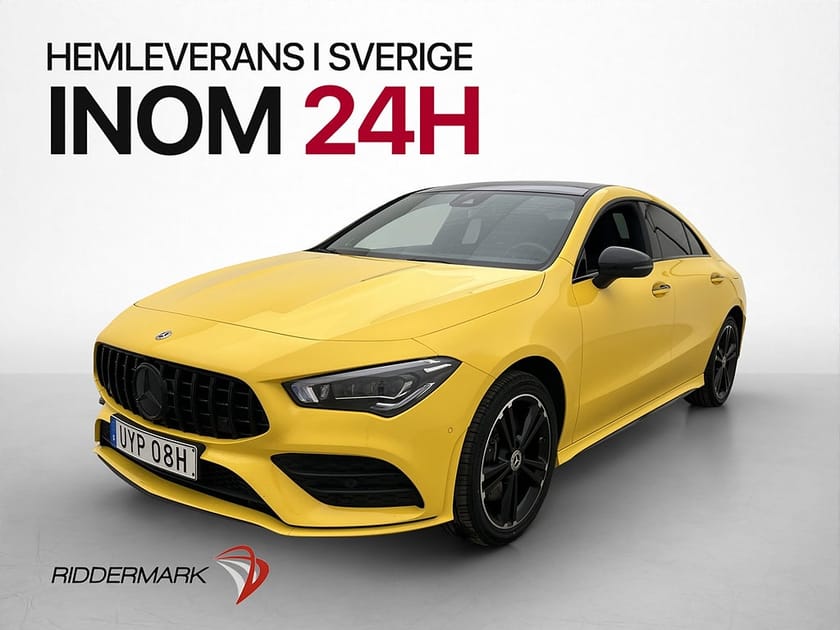 Bild 3 av Mercedes-Benz CLA 250 e AMG Line Värmare Pano Burm Drag MOMS